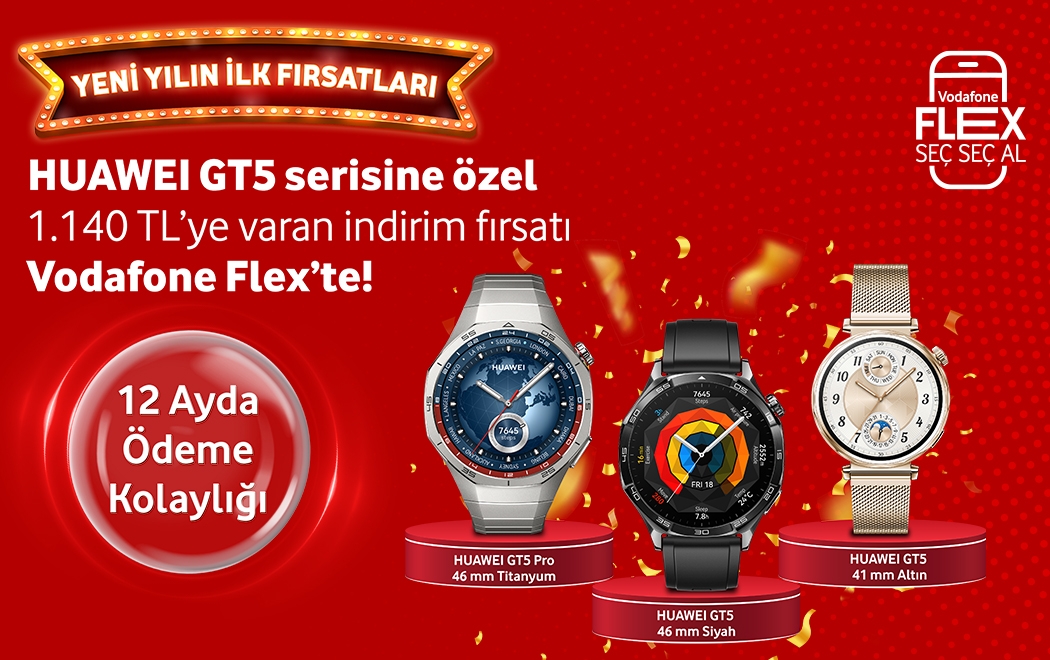 Huawei GT5 serisine özel indirim!