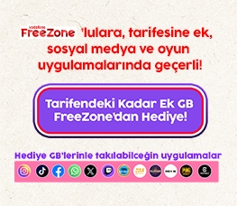 Tarifene Ek Hediye İnternet