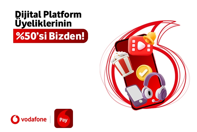 Dijital platform üyeliklerinin %50’si bizden