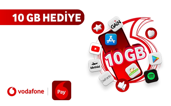 10 GB hediye!