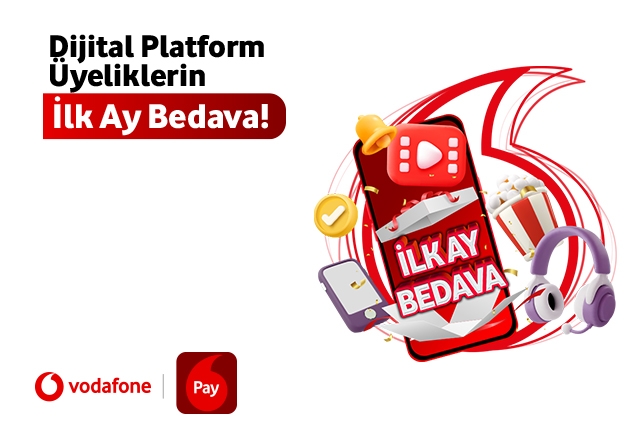 Dijital platform üyeliklerin ilk ay bedava