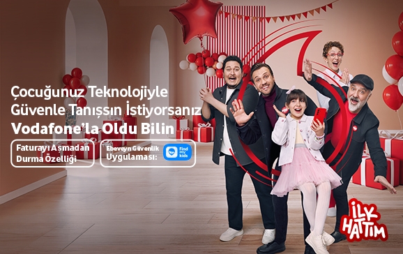 Vodafone İlk Hattım ile güvenle teknloji ile tanışın!