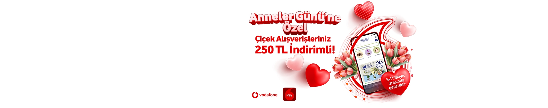 Mobil Ödeme Hızlı Çiçek Kampanyası