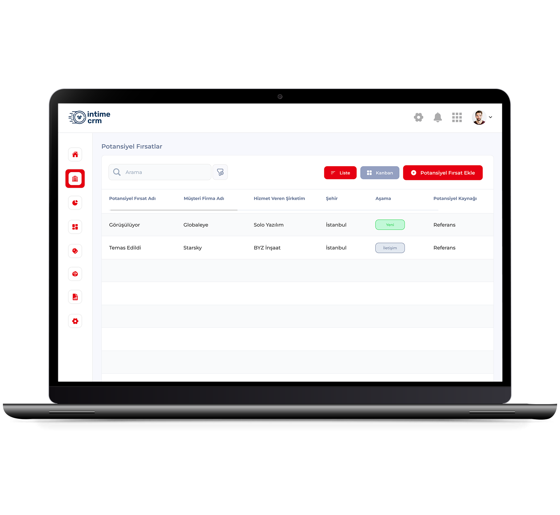 Potansiyel Fırsatlar ekranı ile iş fırsatlarını takip edin, satışlarınızı artırın!