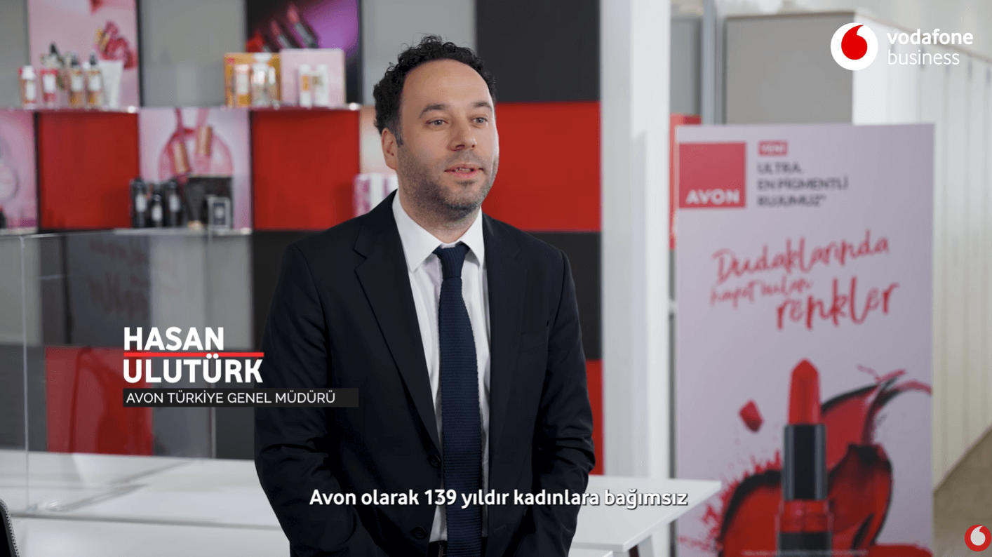Avon Türkiye Genel Müdürü Hasan Ulutürk, Vodafone Business ile Dijital Yolculuğunu Anlatıyor
