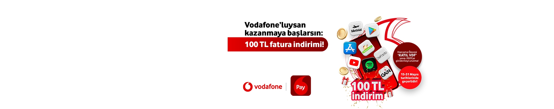 Mobil Ödeme Vodafone'lu Kampanyası