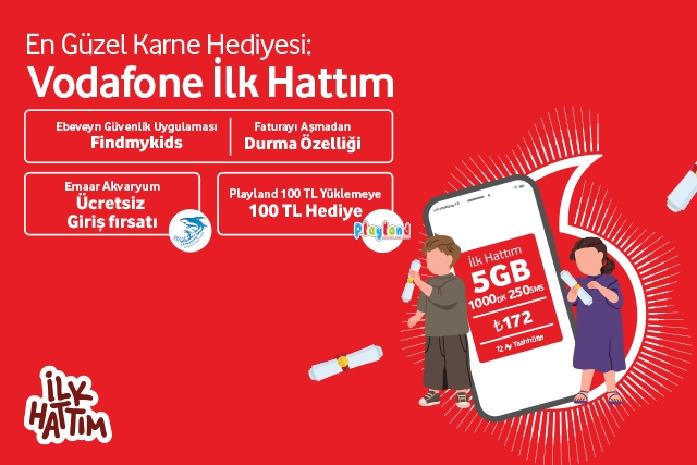 Karne döneminde en avantajlı hediye Vodafone İlk Hattım'dan