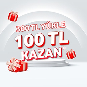 Vodafone Cüzdanım'a 300 TL Bakiye Yükle 100 TL Nakit İade Kazan!
