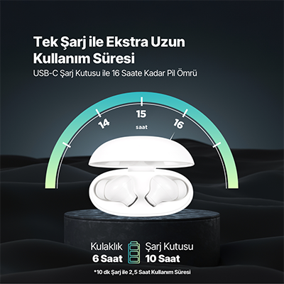 ttec AirBeat Clap TWS Kulaklık