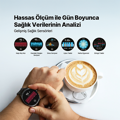 ttec Tempus 45mm AMOLED Akıllı Saat