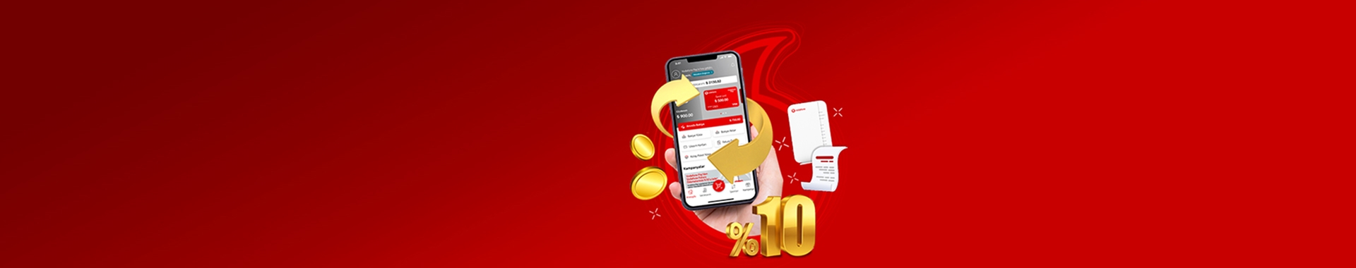 Vodafone Telefon Faturası, Vodafone Ev İnterneti ve Kolay Paket Kampanyası