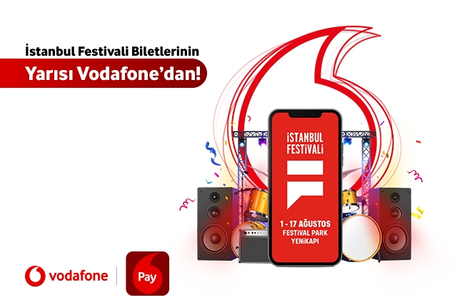 İstanbul Festivali Biletlerin Yarısı Vodafone'dan!