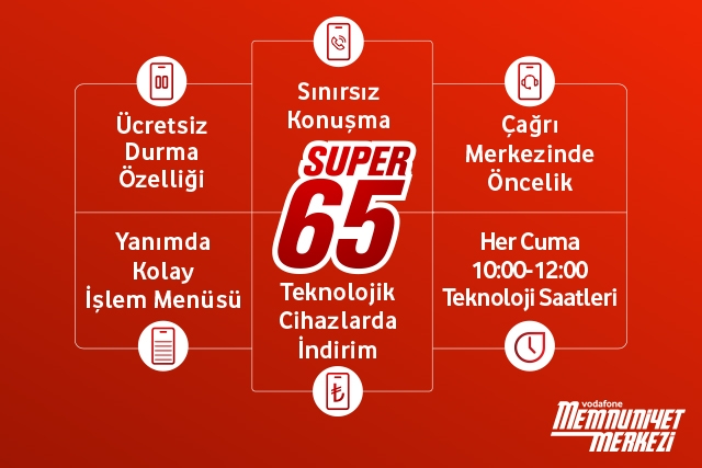 Konu büyüklerimizi el üstünde tutmaksa Vodafone'la oldu bilin