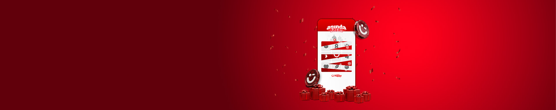 Yeni Yıla Özel Happy‘de Sürpriz Hediye Kazandıran Kampanya!