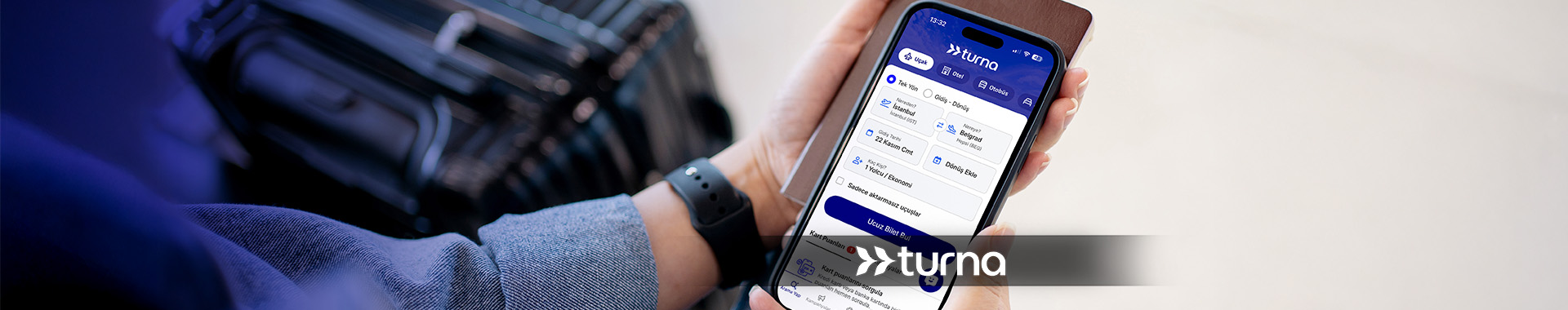 Turna.com’da uçak biletlerinde 400 TL’ye varan indirim
