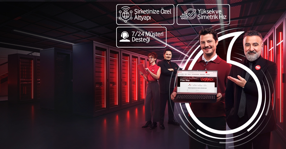 Vodafone Metro Ethernet’ in şirketinize özel altyapısının sağladığı yüksek hızlı ve güvenilir internetle işlerinizi aksatmayın!