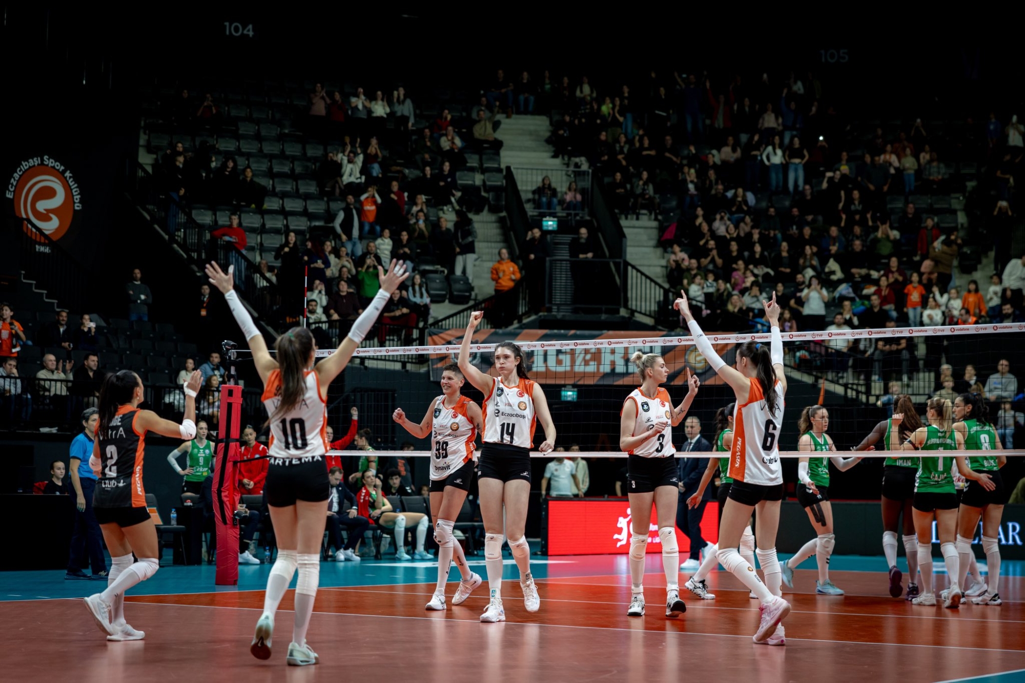 Vodafone Sultanlar Ligi’nde 19. Hafta Geride Kaldı!