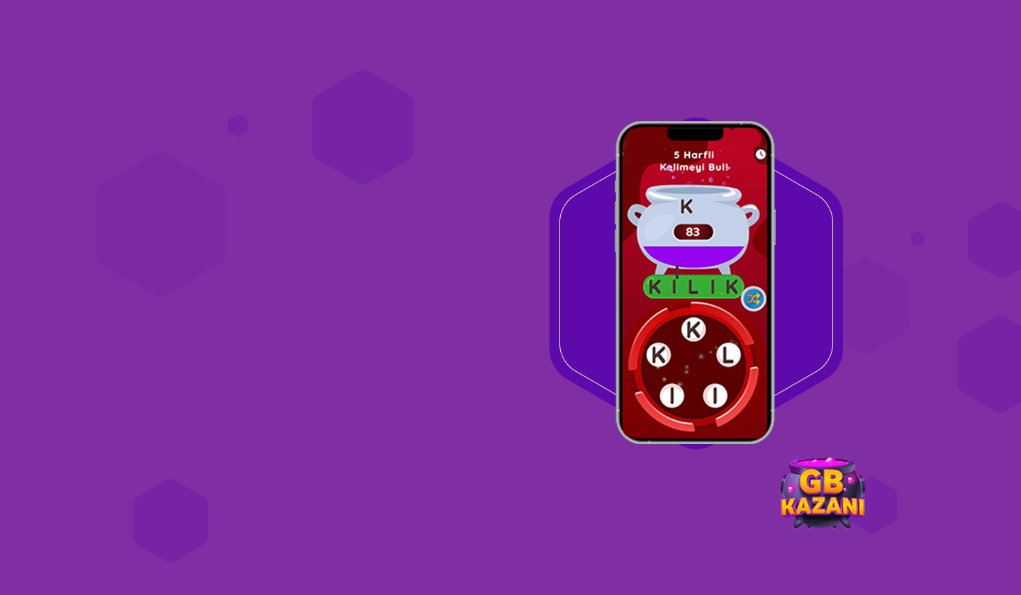 Kelimeleri bul, GB'leri kap!