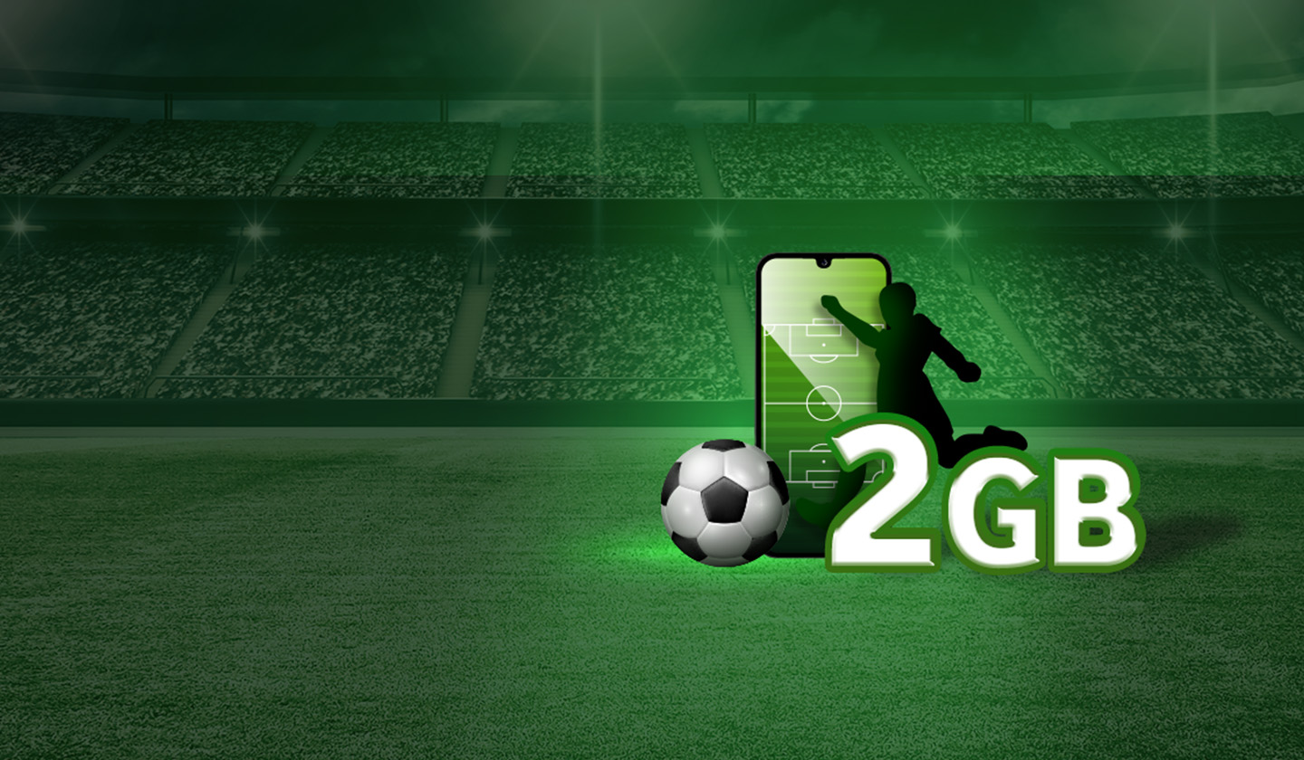 Haftalık 2 GB alana spor paketi servisi hediye!