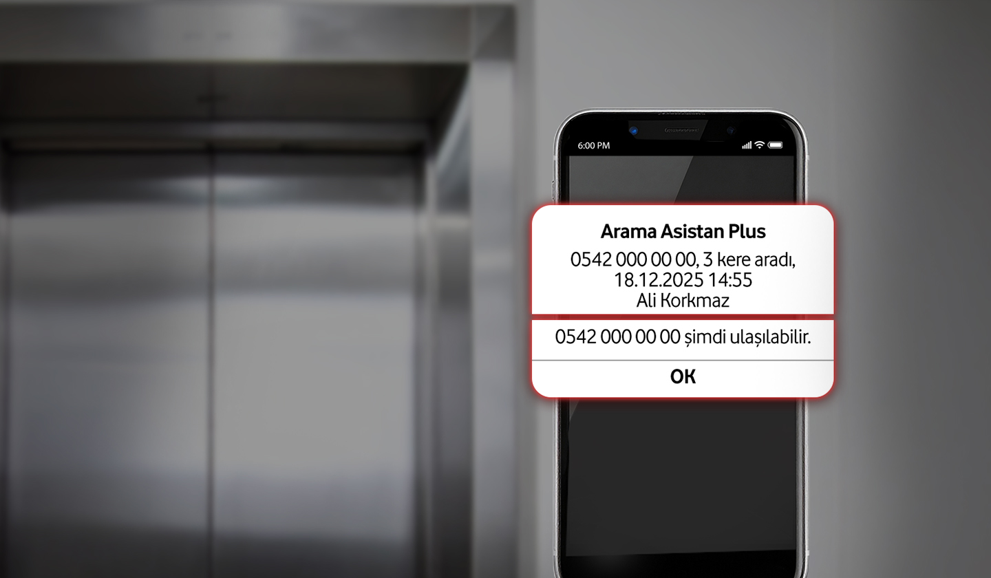 Arama Asistanı Plus servisi ile arayanları kaçırma.