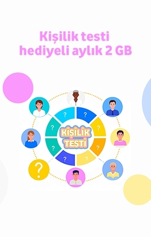 Kişilik Testi Hediyeli 2 GB