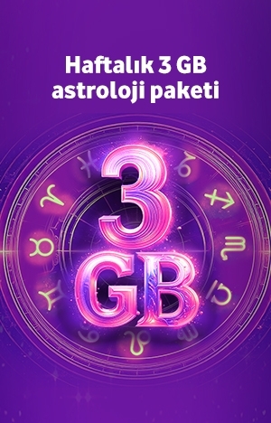 Astroloji Paketi Hediyeli 3 GB