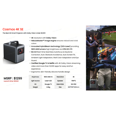 Anker Nebula Cosmos Laser 4K