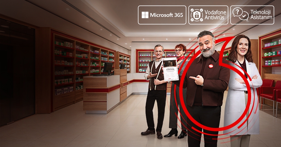 Vodafone Business Teknoloji Çözümleriyle Birlikte İşinizi Büyütelim