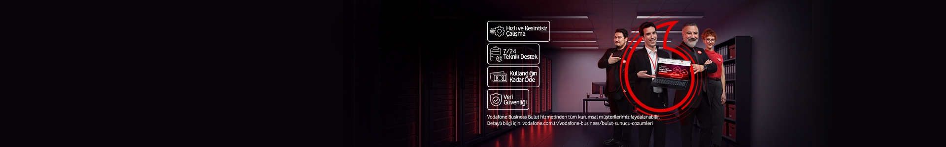 İhtiyacına Göre Uygun Maliyetli Bulut Sunucusu Vodafone Business Bulut’ta