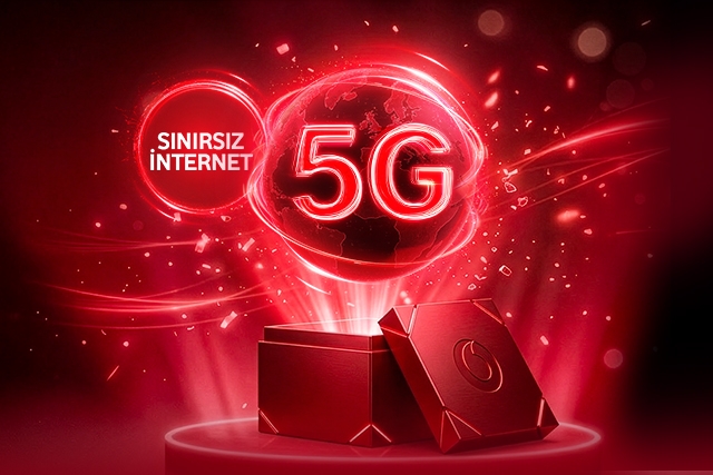 5G’li müşterilerimiz 5G’yi özgürce deneyimleyebilsinler diye 1 gün geçerli,  sınırsız internet hediyesi