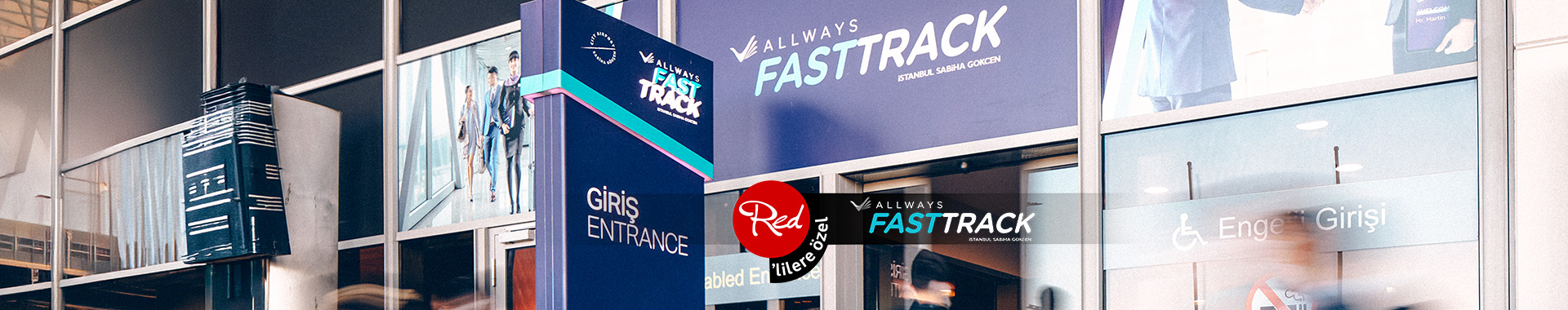 Sabiha Gökçen Havalimanı’nda Ücretsiz ALLWAYS Fast Track Ayrıcalığı Sabiha Gökçen Havalimanı’nda Ücretsiz ALLWAYS Fast Track Ayrıcalığı