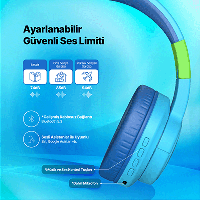 ttec Soundbuddy 3 Çocuk Kulaklığı