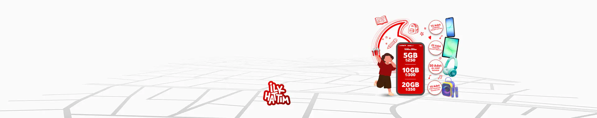 Karne Hediyesi Vodafone'dan Hediyelerle Katlanıyor! Karne Hediyesi Vodafone'dan Hediyelerle Katlanıyor!