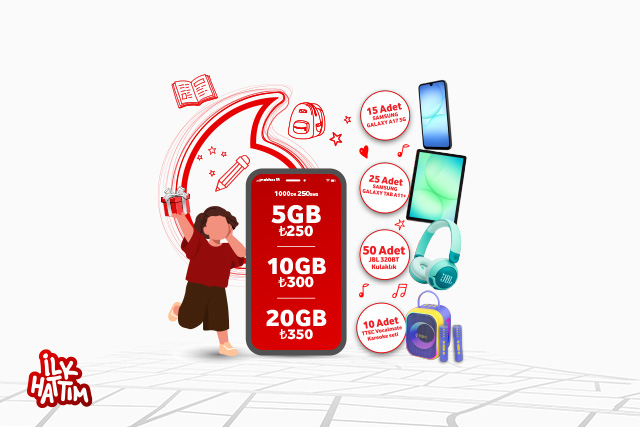 Karne Hediyesi Vodafone'dan Hediyelerle Katlanıyor!