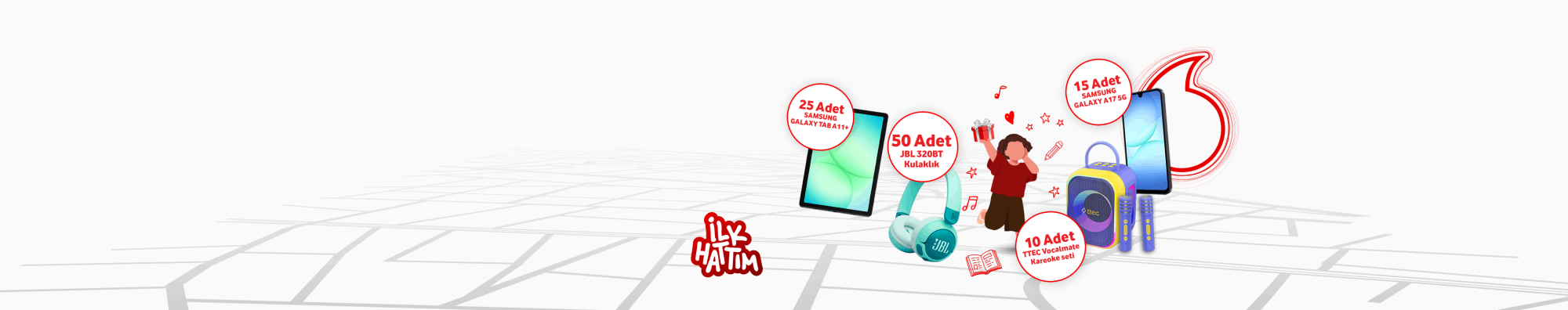 Karne Sevinci Vodafone'dan Hediyelerle Katlanıyor!