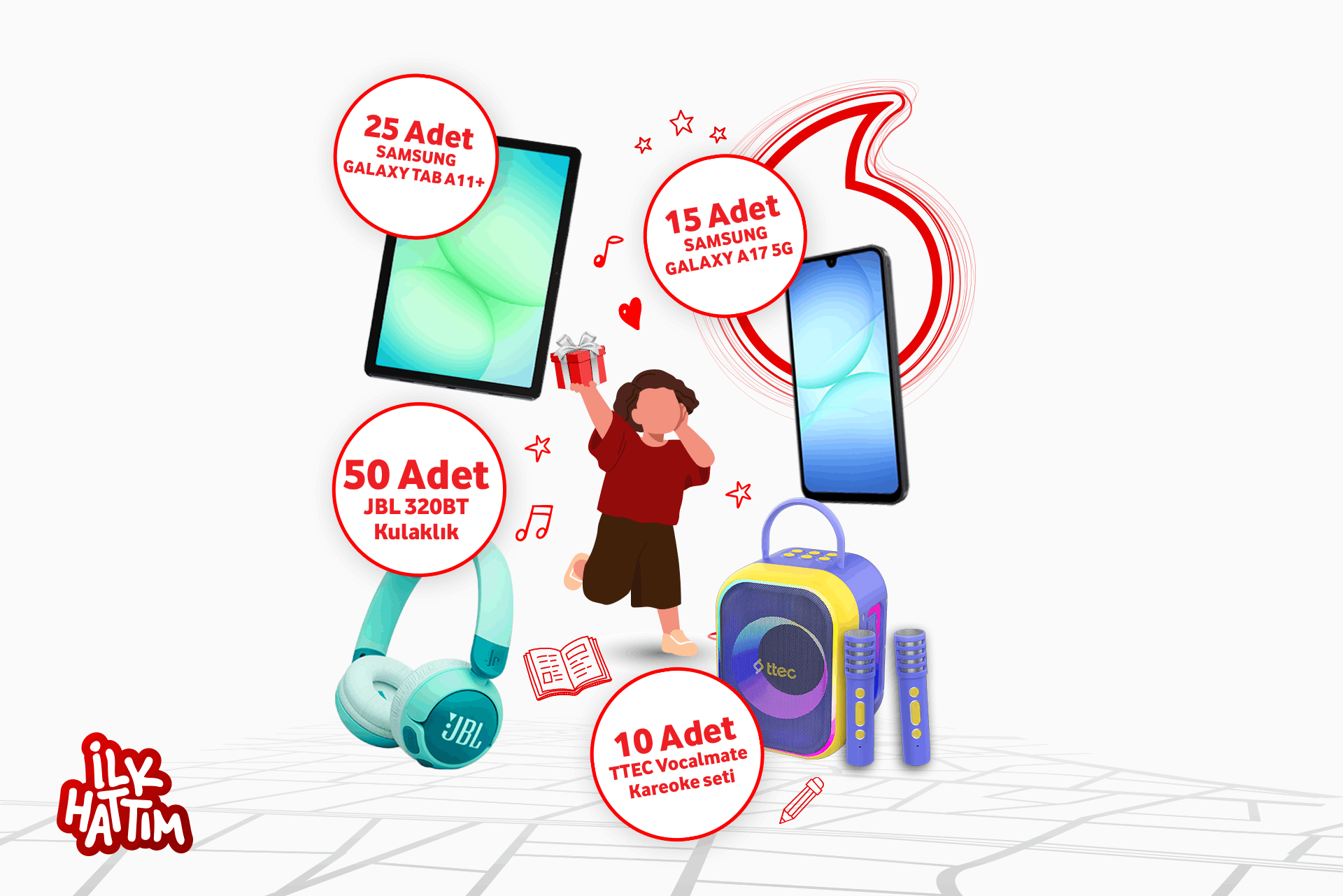 Karne Sevinci Vodafone'dan Hediyelerle Katlanıyor!