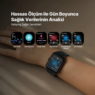 ttec Tempus 44mm Akıllı Saat Dik.