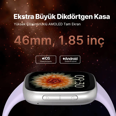 ttec Tempus 46mm AMOLED Akıllı Saat