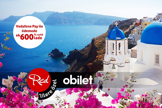 Yunan Adaları Feribot Biletlerinde 600TL indirime ek Vodafone Pay’den 600TL nakit iade!