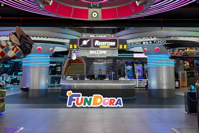 Fundora Aile Eğlence Merkezindeki oyun alanlarında geçerli %15 indirim