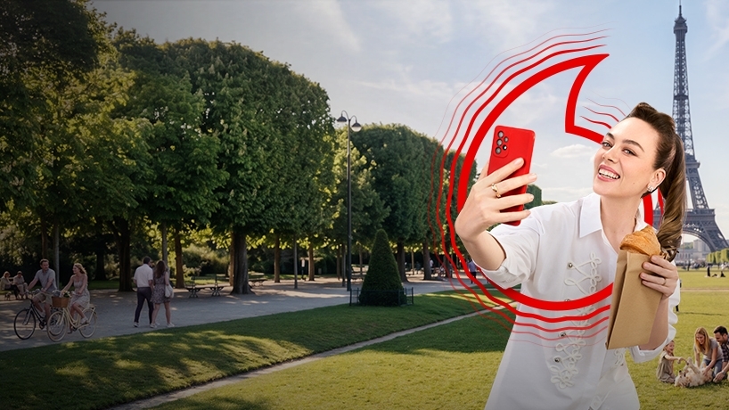 Red 5G tarifelerine özel Avrupa'da her ay 10 gün hediye!