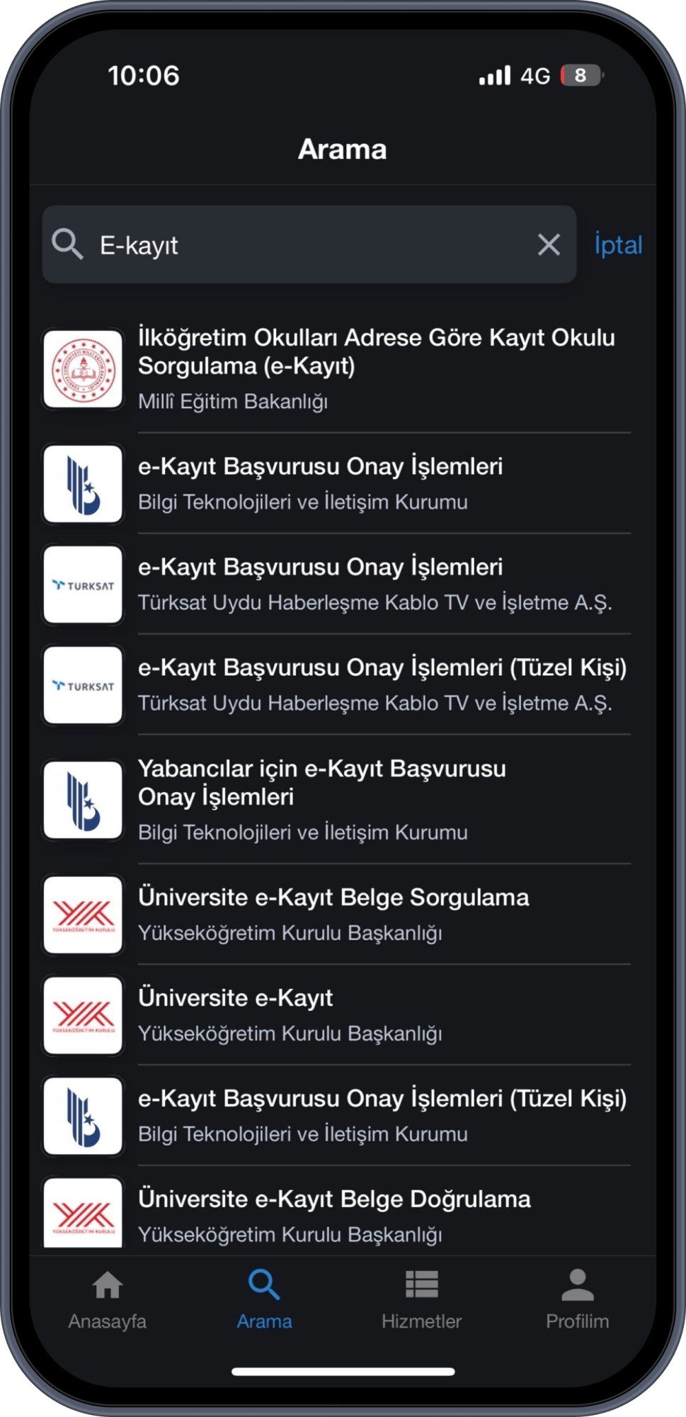 Başvurunuza kolayca ulaşın