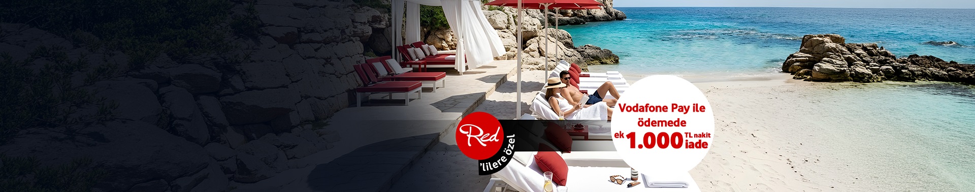 Çeşme plajlarında geçerli 1.000 TL indirim