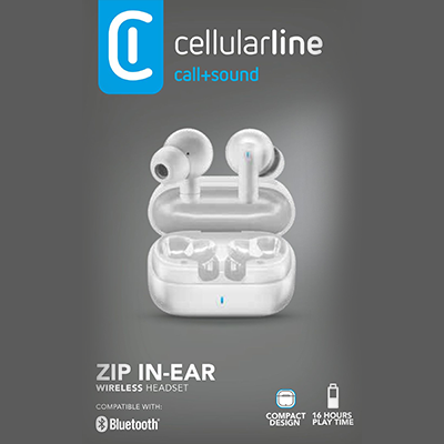 Cellularline ZIP TWS-Silikonlu