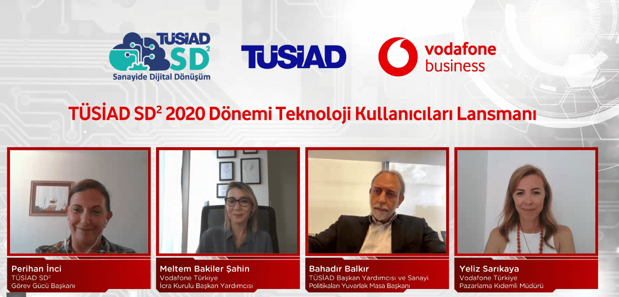 Vodafone Business ve Tüsiad Sanayide Dijital Dönüşüm İçin İşbirliklerini Güçlendiriyor
