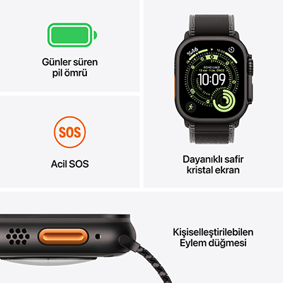 Apple Watch Ultra3 49mm-Trail-S-M