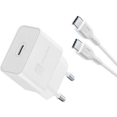 Cellularline Super Fast PD 25w+Kablo