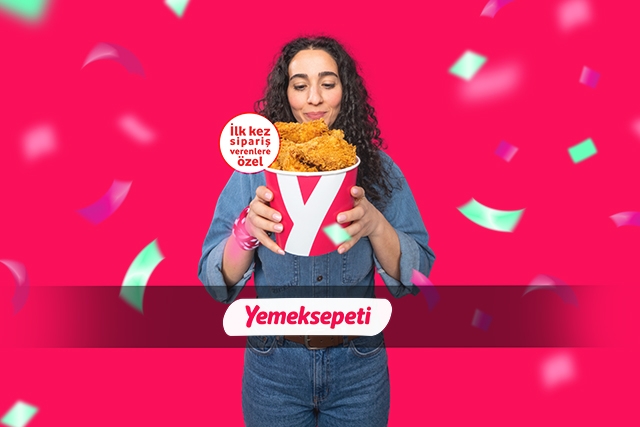 Yemeksepeti’nde ilk siparişe özel 450 TL ve üzerine 350 TL indirim