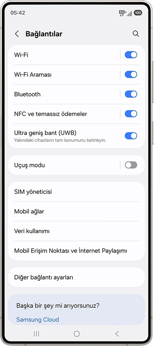 Mobil Ağlar’a girin.