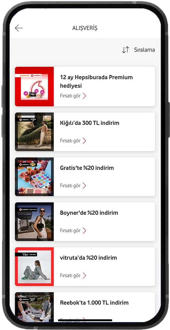 En sevilen markalardaki indirimlerinizi kullanın